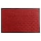 Rhino Mats Crosshatch Entrance Mat, Polypropylene/Rubber, 3/8" in Thick, Red, 2 ft W x 3 ft L CROSS-2436R - alternate 1